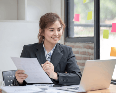A translator providing birth certificates for Translation Services in Evanston, providing individual document translations.