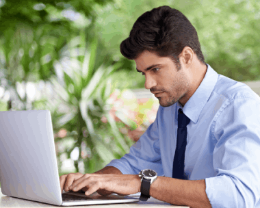 Customer using Business translation services to ensure accurate financial reporting across languages.